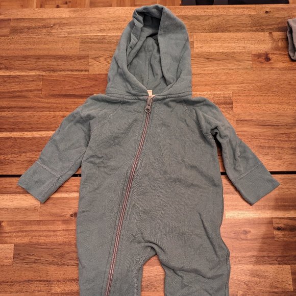 Sapling Organic Cotton Zipsuit 3-6 mo - Picture 1 of 2